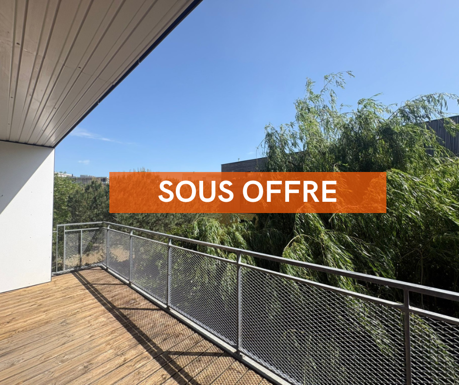 T2 42m2 à Borderouge avec terrasse de 15M2 et parking sous-sol